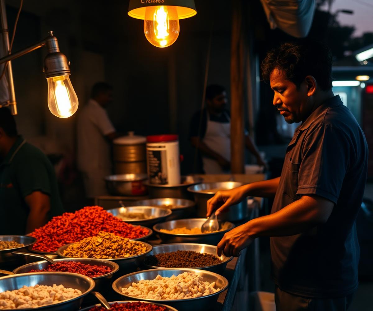 Food and village life